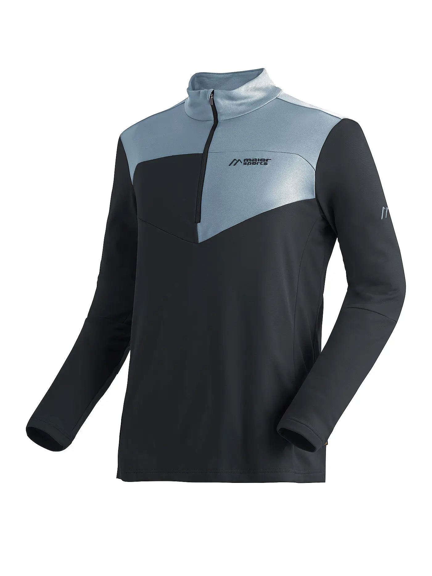 MAIER SPORTS | Herren Unterzieh Zipshirt Felian | 